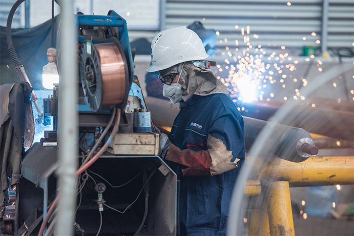 三明网架焊接车间